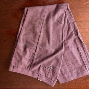 Banana Republic Pink and Black Herringbone “Logan” Pants